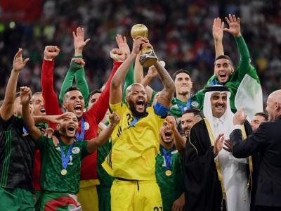 Algérie sacrée champion arabe