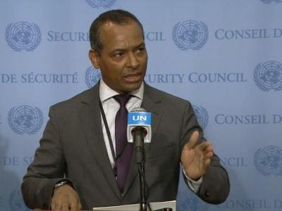 محمد سيدي عمار ممثل جبهة البوليساربو في الأمم المتحدة 