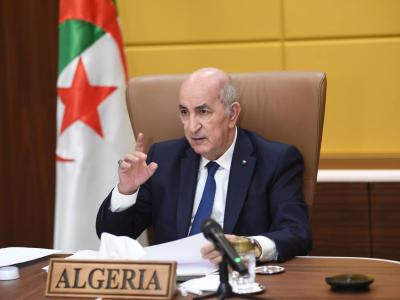 Abdelmadjid Tebboune, président de la République