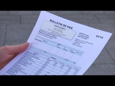 fiche de paie