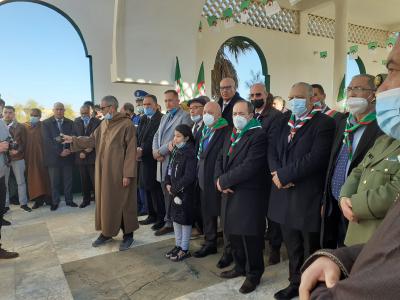 وزير المجاهدين العيد ربيقة في احتفالات اليوم الوطني للشهيد بتبسة
