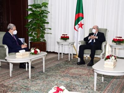 الرئيس تبون يستقبل وزير الخارجية والهجرة والتونسيين بالخارج