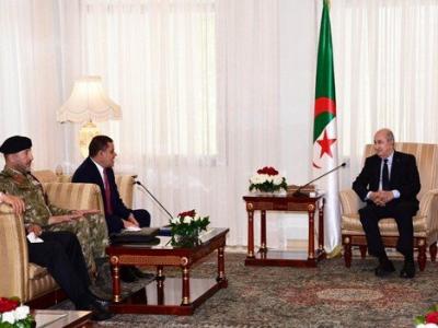 لقاء تبون والدبيبة لقاء تبون والدبيبة