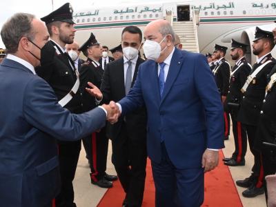 Arrivee-Tebboune-Rome.25.05.2022