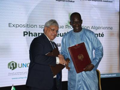 Industrie Pharmaceutique, signature d'accords entre l'Algérie et le Sénégal