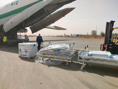 الجزائر ترسل مساعدات طبية إلى النيجر 