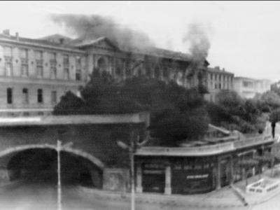 60 سنة على حريق مكتبة الجامعة المركزية