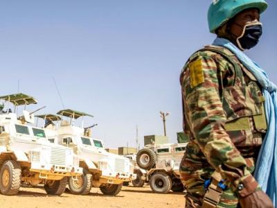  قوات حفظ السلام التابعة للأمم المتحدة في مالي