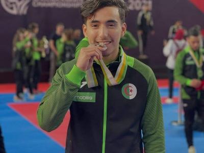 المصارع الشاب أيوب حلاسة