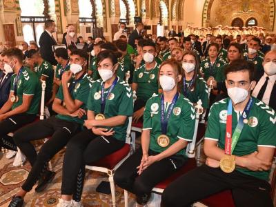 Athlètes algériens médaillés aux JM