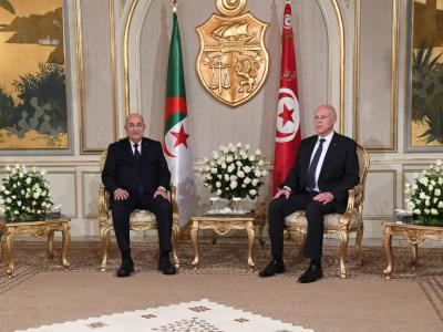 الرئيس تبون والرئيس التونسي 