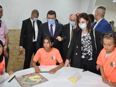  المفوضة الوطنية لحماية الطفولة مريم شرفي