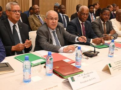 Réunion du CSA avec Ramtane Lamamra
