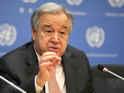 الأمين العام للأمم المتحدة أنطونيو غوتيريش 