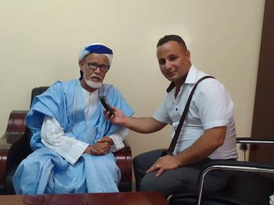 رئيس اتحاد  الادباء و الكتاب الموريتانيين