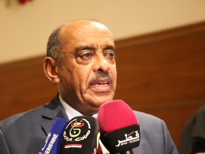 Le ministre soudanais des Affaires étrangères Ali Sadek