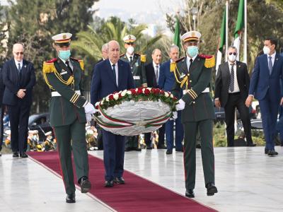 الرئيس تبون يترحم على أرواح شهداء الثورة الجزائرية 