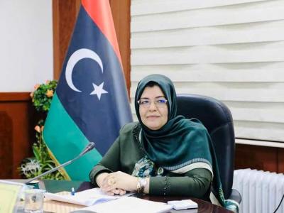 رئيس المحكمة الدستورية يستقبل وزيرة العدل في حكومة الوحدة الوطنية الليبية وزيرة العدل في حكومة الوحدة الوطنية الليبية حليمة إبراهيم عبد الرحمان