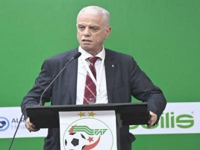 رئيس الاتحادية الجزائرية لكرة القدم (فاف) جهيد زفيزف 