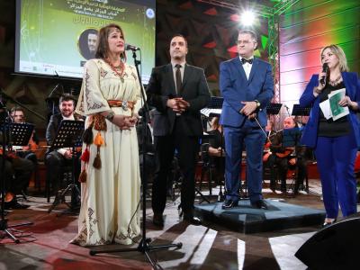 حفل تتويج الفائزين في المسابقة الوطنية للأغنية الوطنية للشباب