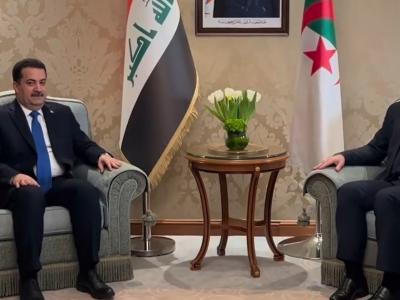 بن عبد الرحمان ورئيس مجلس الوزراء العراقي