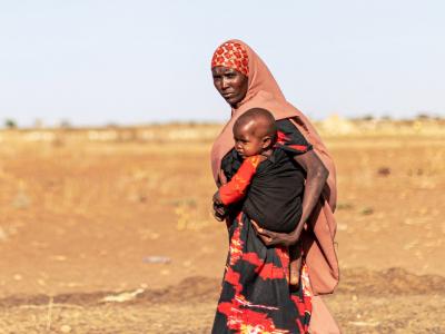 القرن الإفريقي-معاناة الأطفال بسبب الجفاف