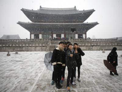 كوريا الجنوبية وموجة البرد