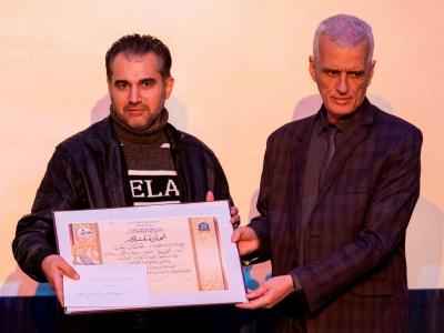 Radjeb Naamane vainqueur du 1er prix au Festival de calligraphie arabe