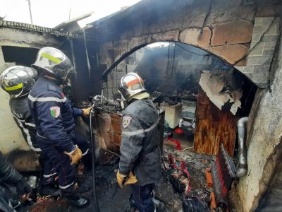  وفاة ثلاثة أشخاص إثر حريق بمسكن بسيدي بلعباس 