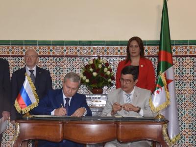 Signature d'un mémorandum d'entente entre la wilaya d'Alger et la ville de Moscou