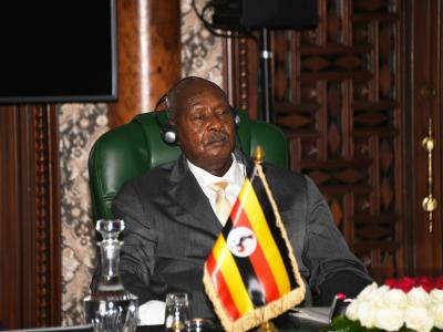 الرئيس الأوغندي 
