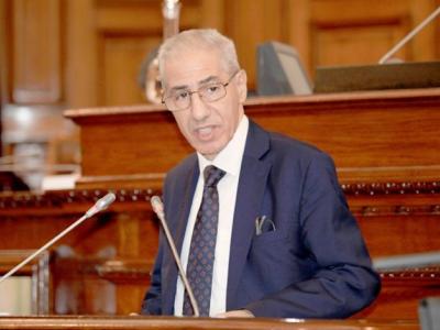 وزير المالية ابراهيم جمال كسالي