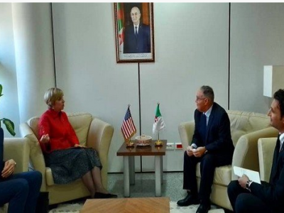 عمار بلاني يستقبل سفيرة الولايات المتحدة بالجزائر