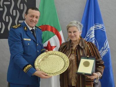 زيارة وفد الشرطة الإيطالية للجزائر