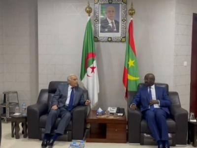 الوزيران الجزائري والموريتاني 