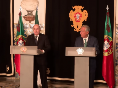 الرئيسان الجزائري والبرتغالي 