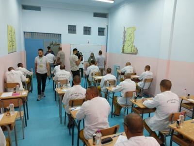 اكثر من 5980 محبوس يجتازون امتحانات البكالوريا