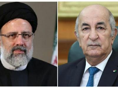 الرئيسان الجزائري والإيراني