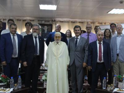 رئيس المجلس الإسلامي الأعلى يستقبل وفدا من الباحثين والاكاديميين من جامعة "فريبورغ" السويسرية المجلس الإسلامي الأعلى