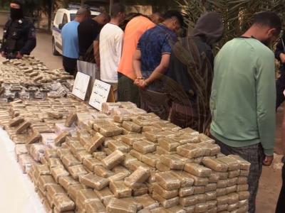 شرطة بشار تحجز أزيد من قنطارين ونصف من المخدرات قادمة من المغرب
