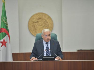 Brahim Boughali, président de l'Assemblée populaire nationale