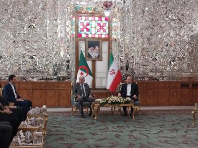 بوغالي يجري محادثات بطهران مع رئيس مجلس الشورى الإيراني المجلس الشعبي الوطني