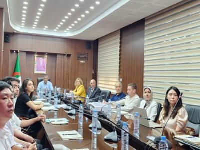 بلعريبي يترأس اجتماعا تقنيا حول مشروع المدينة الإعلامية "دزاير ميديا سيتي"