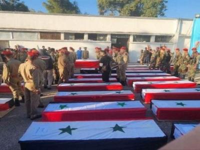 ارتفاع حصيلة ضحايا الاعتداء الإرهابي على الكلية الحربية بحمص إلى 89 قتيلا 