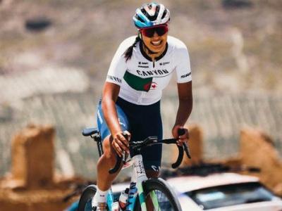 دراجات (الجزائر): نسرين حويلي, أول دراجة جزائرية تقتطع تأشيرة تأهلها الى أولمبياد باريس 2024