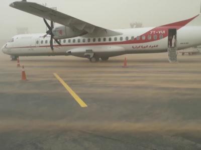 Un Air Algérie perturbé par les vents de sable