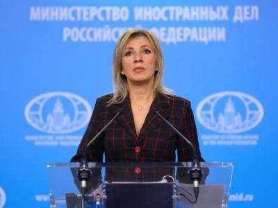 المتحدثة باسم الخارجية الروسية ماريا زاخاروفا