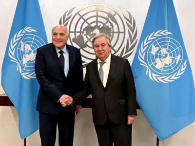 عطاف يستقبل بنيويورك من طرف الأمين العام للأمم المتحدة