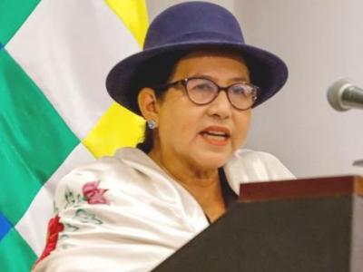وزيرة خارجية بوليفيا