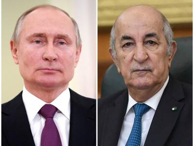 الرئيسان الجزائري والروسي 
